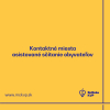 Kontaktné miesta v rámci asistovaného sčítania obyvateľov na sídlisku KVP